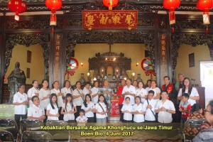 Kebaktian Bersama Agama Khonghucu se-Jawa Timur 4 Juni 2017 
